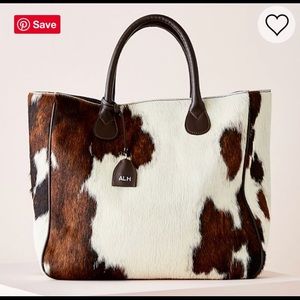 Mark and Graham Telluride Calf Hair Satchel NWOT